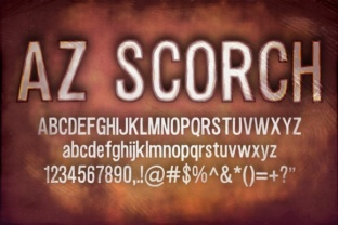 AZ Scorch: A Versatile Sans Serif Typeface for Modern Branding