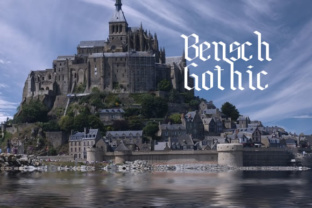 Bensch Gothic: The Perfect Decorative Typeface for Editorial Design