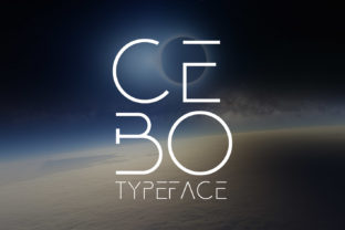 Cebo: The Minimalist Sans Serif Typeface for Clean Craft Design