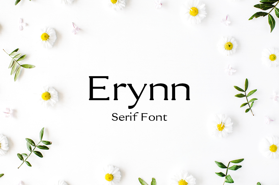Erynn: The Minimalist Serif Font for Polished Branding