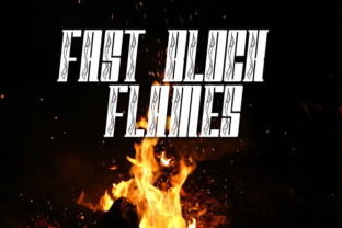 Fast Block Flames: The Creative Font for Bold Brand Identity