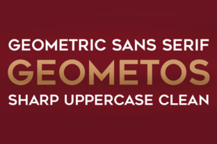 Geometos: The Sharp Sans Serif Typeface for Modern Editorial Design