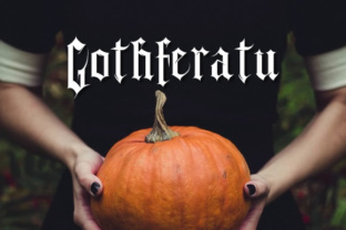 Gothferatu: A Bold Blackletter Typeface for Editorial Design