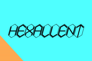 Hexcellent: A Premium Decorative Typeface for Editorial Design
