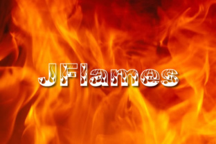 J Flames: A Creative Typeface for Bold Brand Identity
