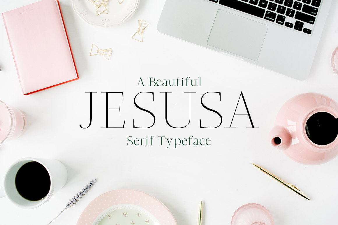 Jesusa: The Delicate Serif Typeface for Elevated Craft Designs
