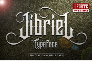 Jibriel: A Blackletter Typeface for Editorial Design