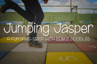 Jumping Jasper Typeface Review for Quirky Brand Identity