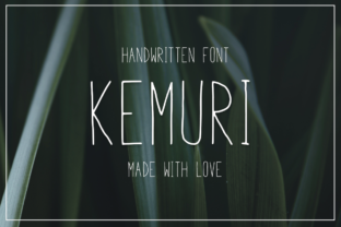 Kemuri: The Delicate Sans Serif Font for Polished Brand Visuals
