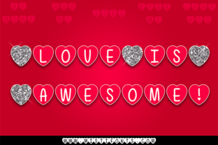 Love is Awesome: A Romantic Typeface for Editorial Design
