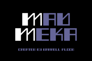 Mad Meka Typeface: A Futuristic Edge for Sci-Fi Campaigns