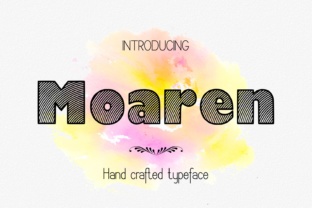 Moaren: The Hand-Crafted Typeface That Elevates Your Visual Campaigns