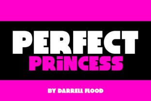 Perfect Princess Typeface: A Stylish Sans Serif for Handmade Brands