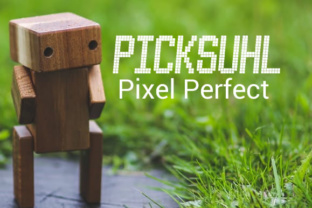 Picksuhl: A Pixel-Perfect Decorative Typeface for Modern Editorial Design