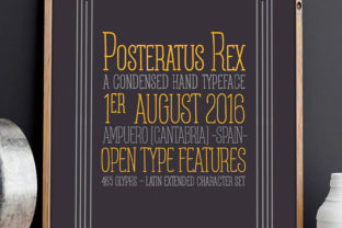 Posteratus Rex: The Perfect Serif Font for Handmade Product Labels