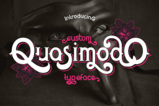 Quasimodo Typeface: Elevate Handmade Brand Identity