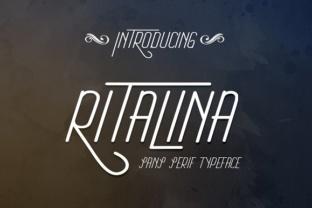 Ritalina Sans: A Playful Typeface for Memorable Brand Identity