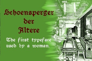 Schoensperger Der Altere: A Timeless Blackletter Typeface for Editorial Design