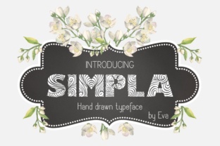Simpla Review: A Decorative Typeface for Modern Branding