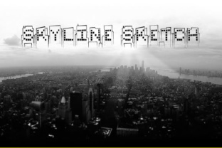 Skyline Sketch: The Perfect Decorative Typeface for Handmade Branding
