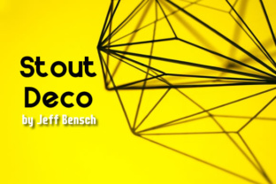 Stout Deco: The Modern Typeface That Elevates Your Brand Identity