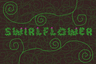 Swirlflower: A Decorative Typeface for Elegant Web Design