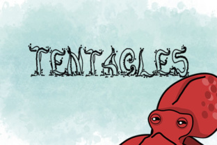 Tentacles: The Perfect Decorative Typeface for Handmade Brands