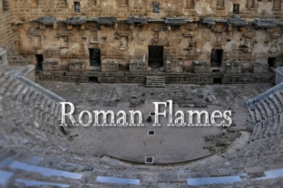 Testing Roman Flames: A Decorative Typeface for Bold Brand Identity