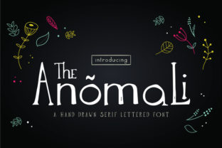 The Anomali: A Hand-Painted Serif Font for Authentic Branding